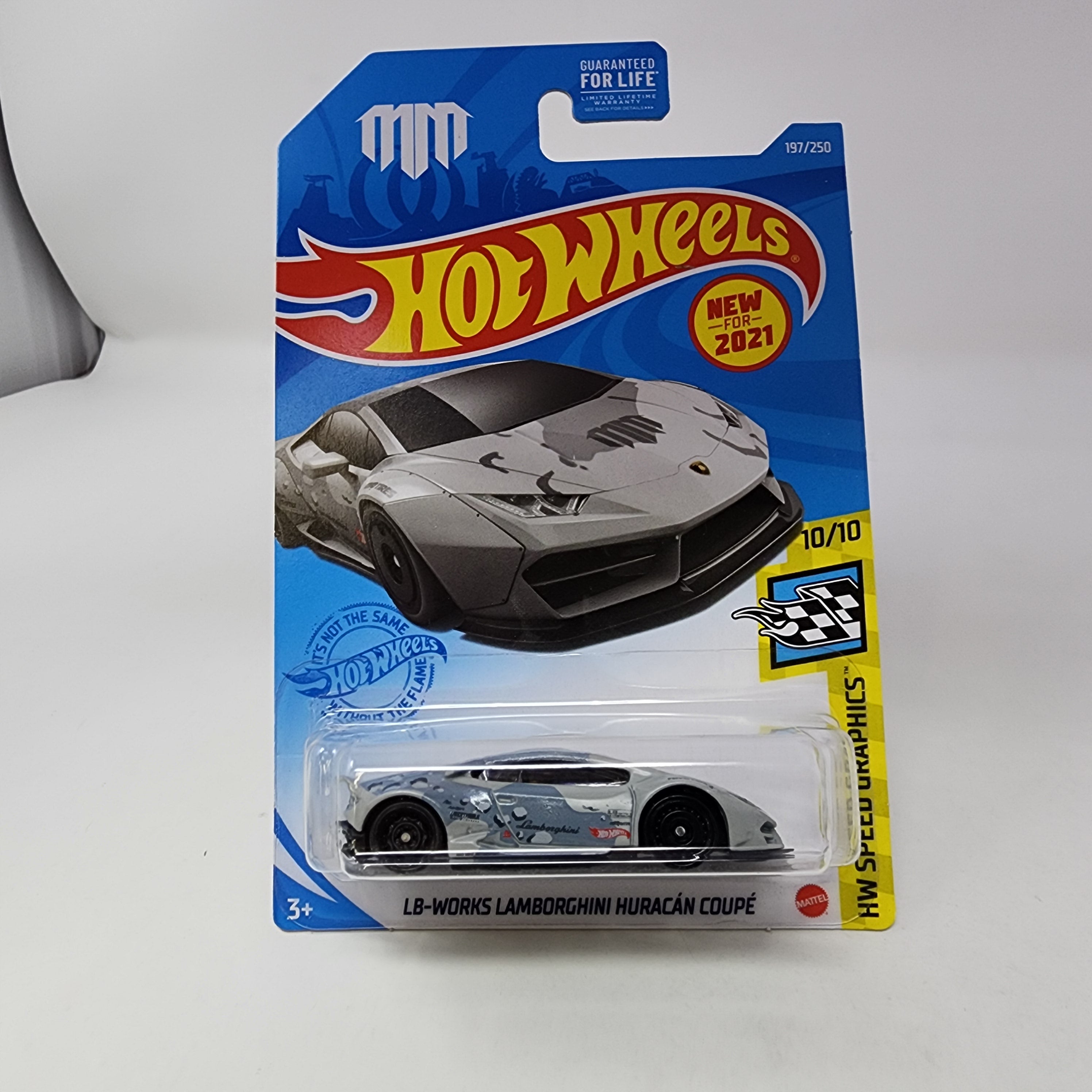LB-Works Lamborghini Huracan Coupe #197 * Grey * Hot Wheels 2021、mySite、hgirdovlk