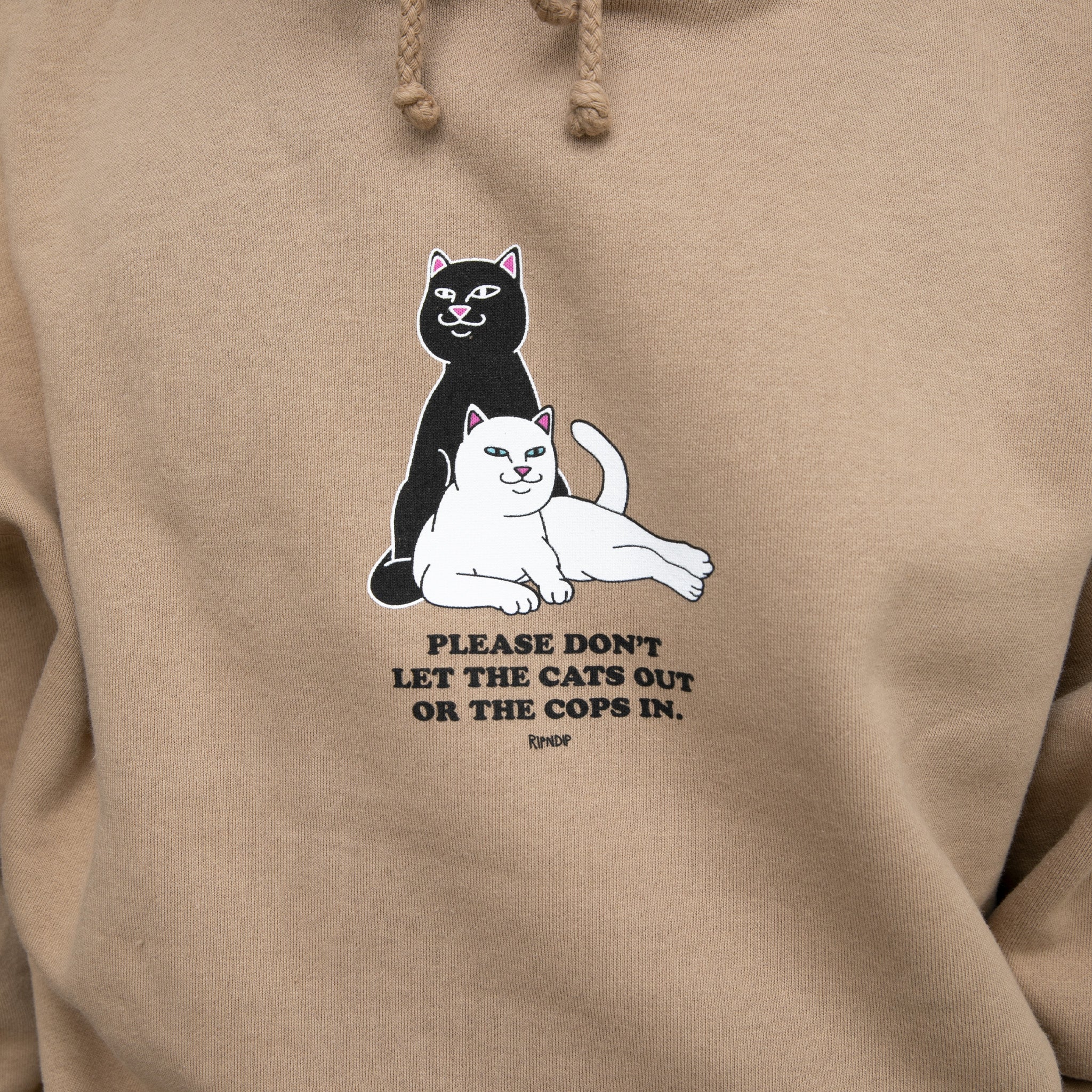  Keep The Cats In Hoodie (Sandstone)、mySite、merchandisen