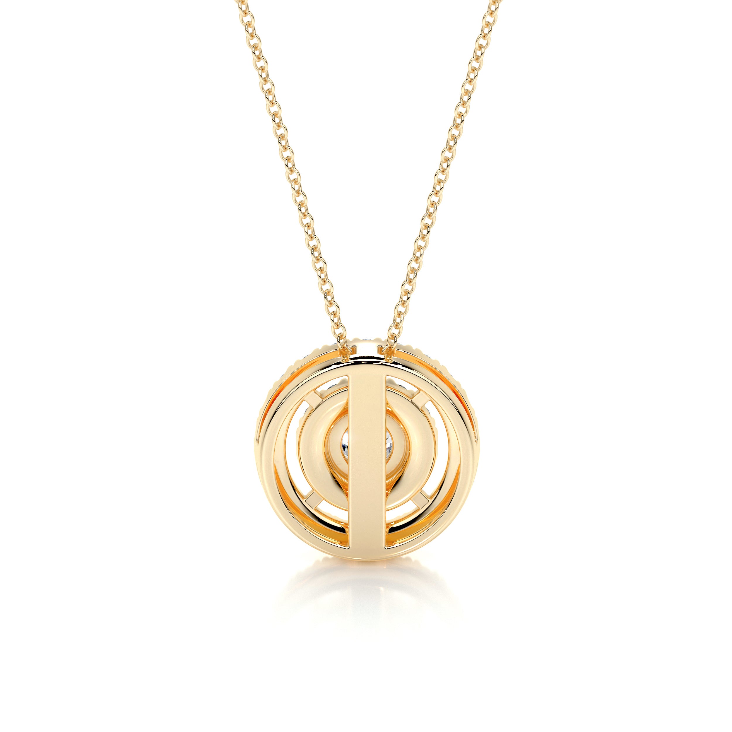 Joan Diamond Pendant (0.5 Carat) - 18K Yellow Gold、mySite、hinf8tx79