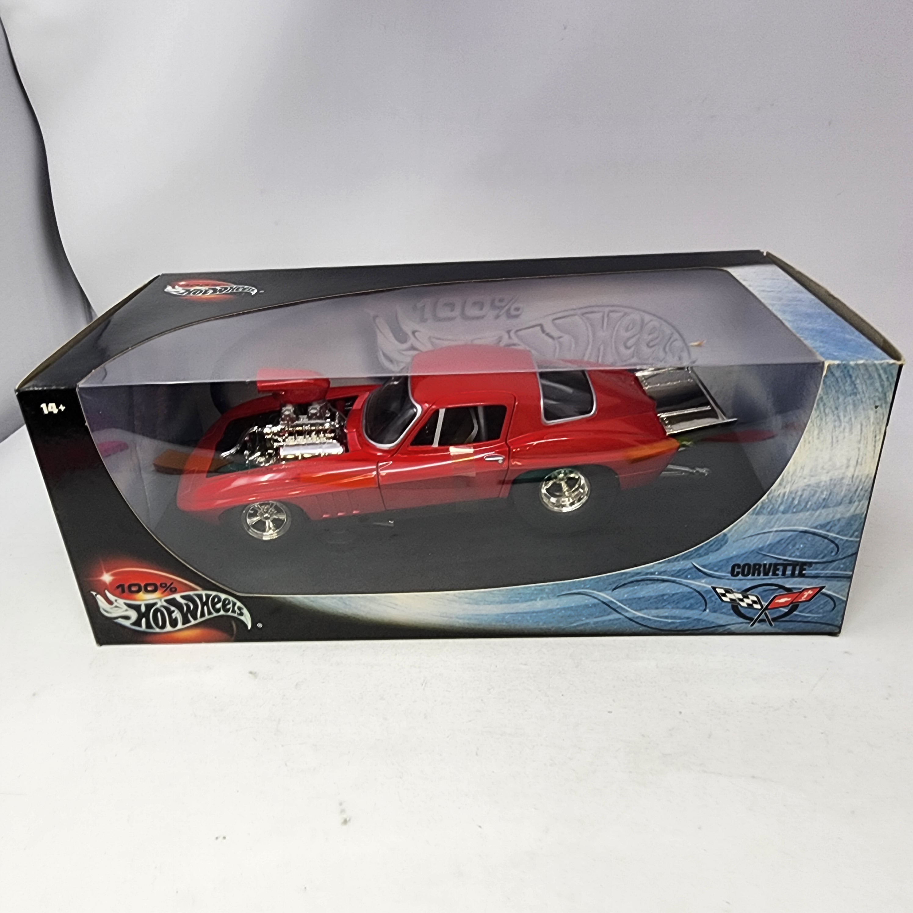 Pro Stock Chevy Corvette * RED * 100% Hot Wheels 1/18 Scale、mySite、hgirdovlk