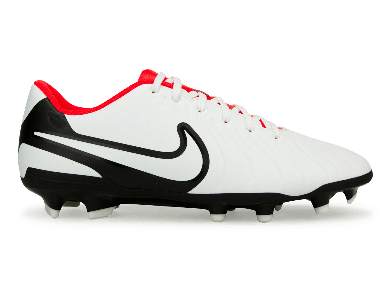 Nike Men's Tiempo Legend 10 Club FG/MG White/Red、mySite、noshort