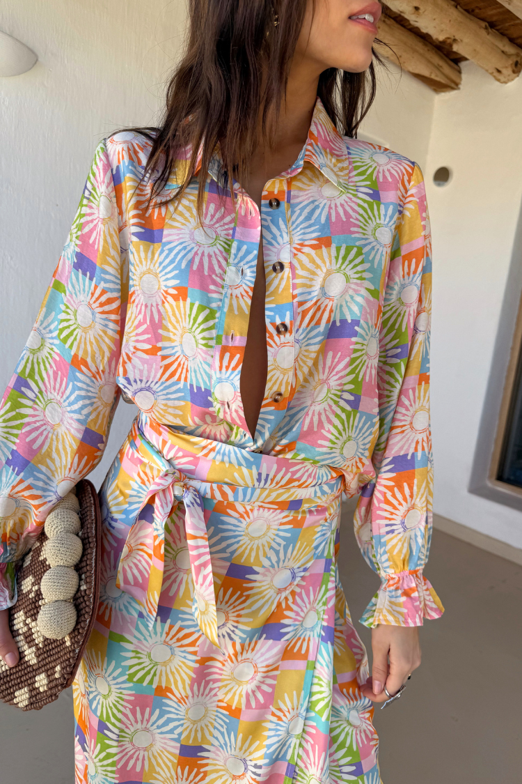 Check Sun Jaspre Skirt、mySite、solidvoid