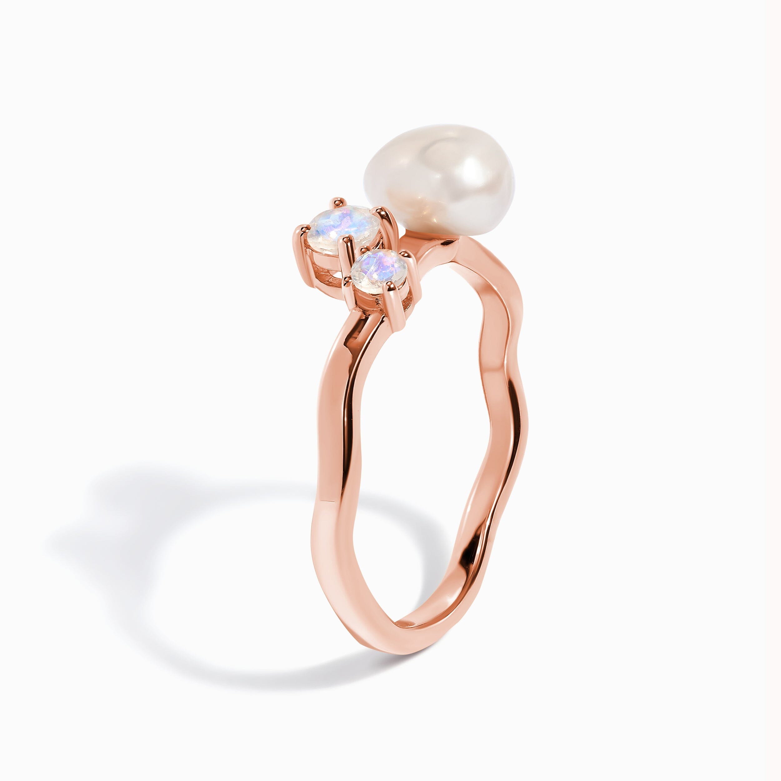 Pearl Moonstone Ring - Aelora、mySite、hinf8tx79