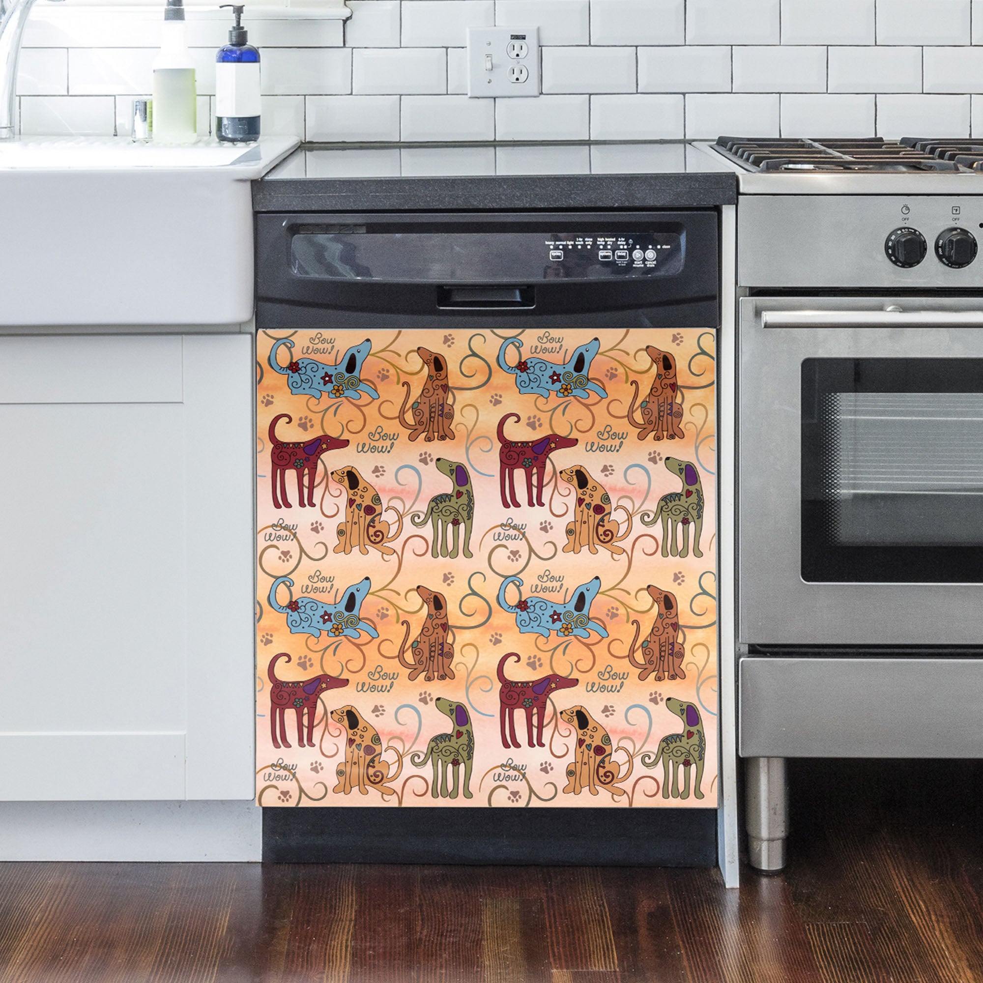 Festival Pets Dishwasher Magnet Cover、mySite、camillekostekn