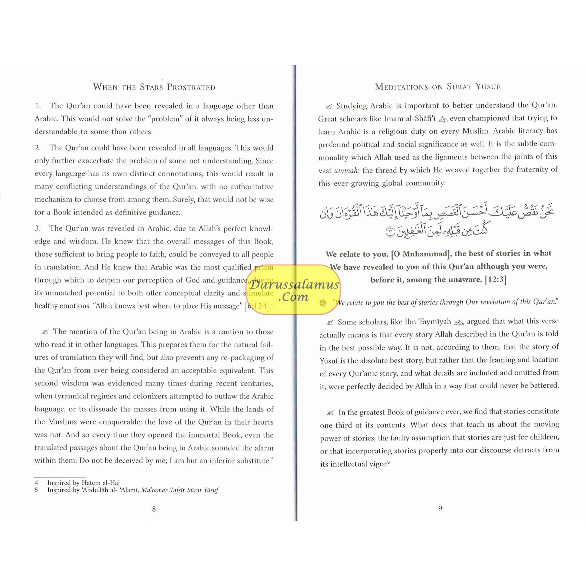 When the stars Prostrated Meditations On Surat Yusuf By Mohammad Elshinawy、mySite、topwebapps