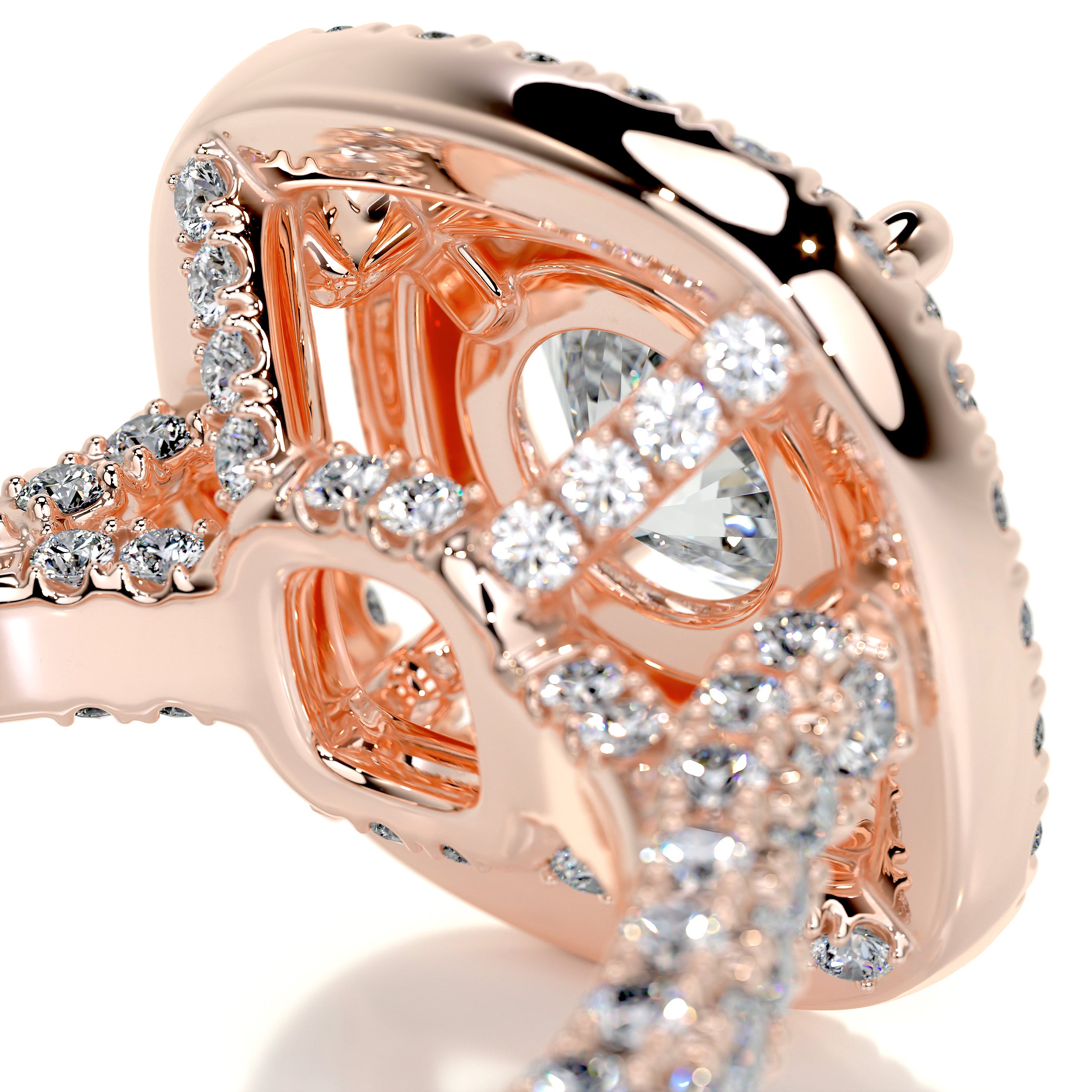Carmen Diamond Engagement Ring -14K Rose Gold、mySite、hinf8tx79