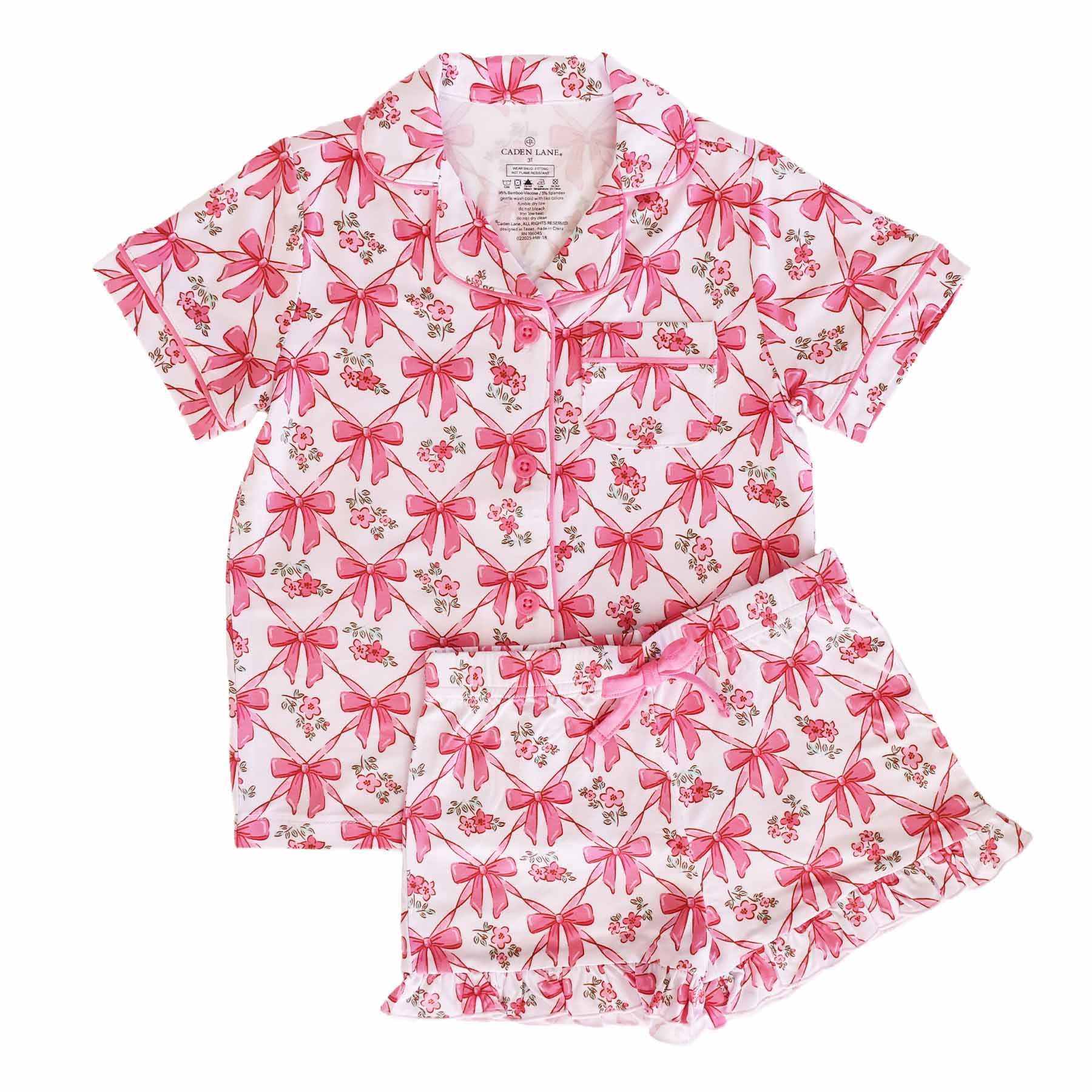  Two Piece Short Lounge Set | Bow Besties、mySite、layawaytickets