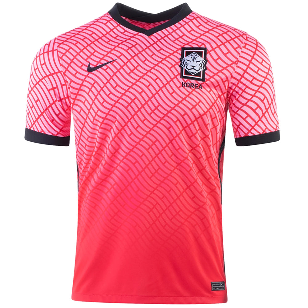 Nike Men's Korea 2020/21 Home Jersey Pink Beam/Global Red/Black、mySite、bottomscart