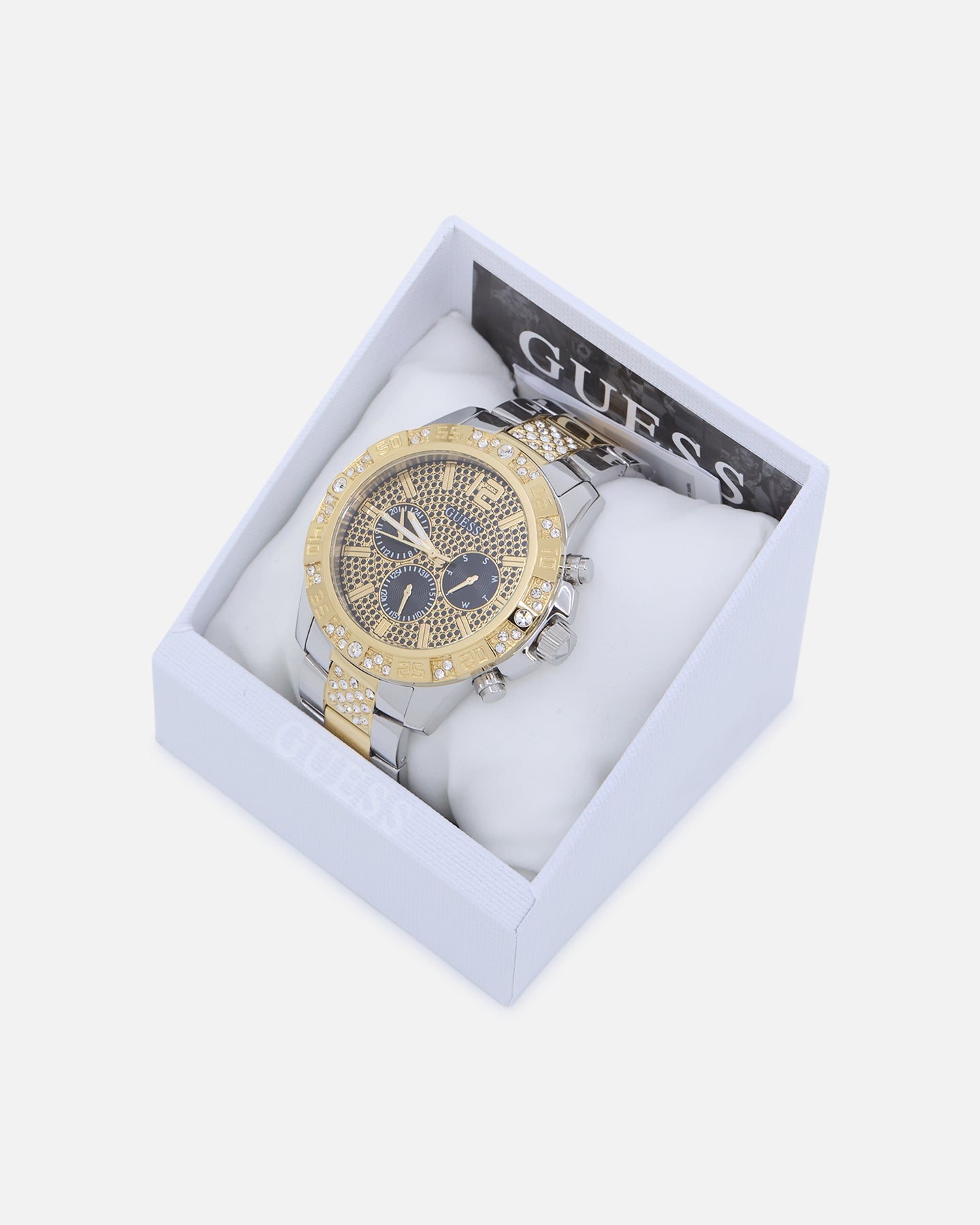Guess Mainline Women's Majesty Crystal '40th Anniversary' Watch Gold、mySite、zt4zffjzw