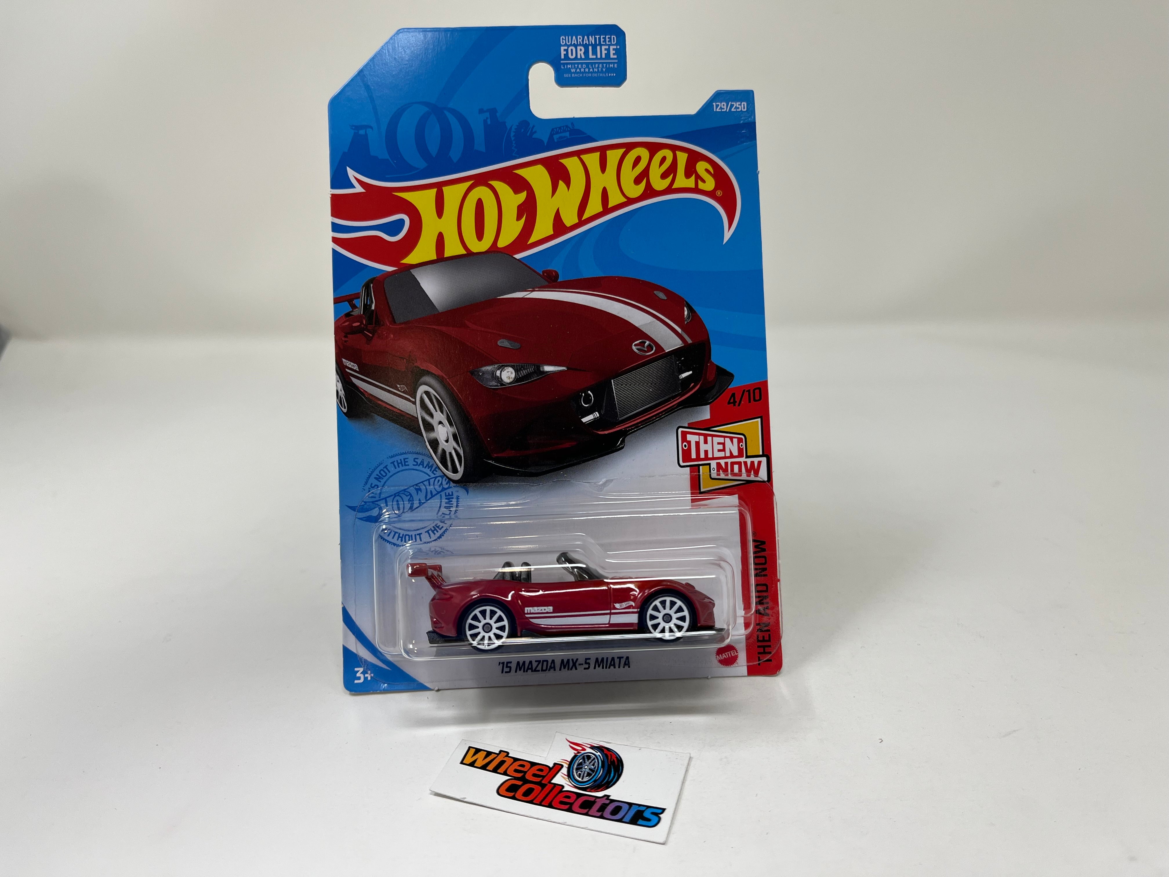 '15 Mazda MX-5 Miata #129 * Red * 2021 Hot Wheels、mySite、hgirdovlk