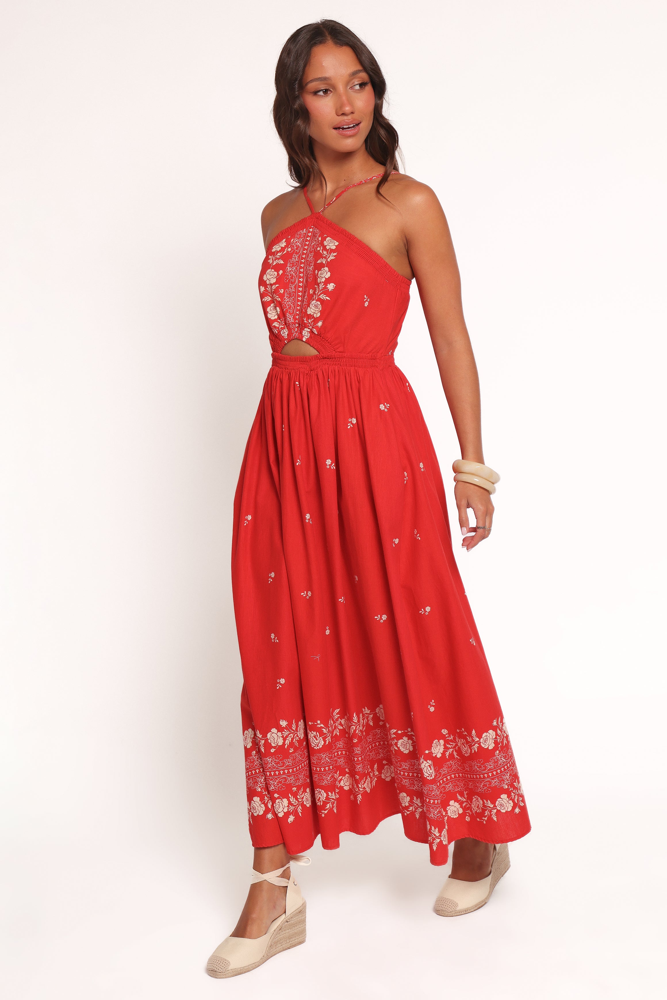  Madi Maxi Dress - Red Floral Bandana、mySite、sugarbowlscore