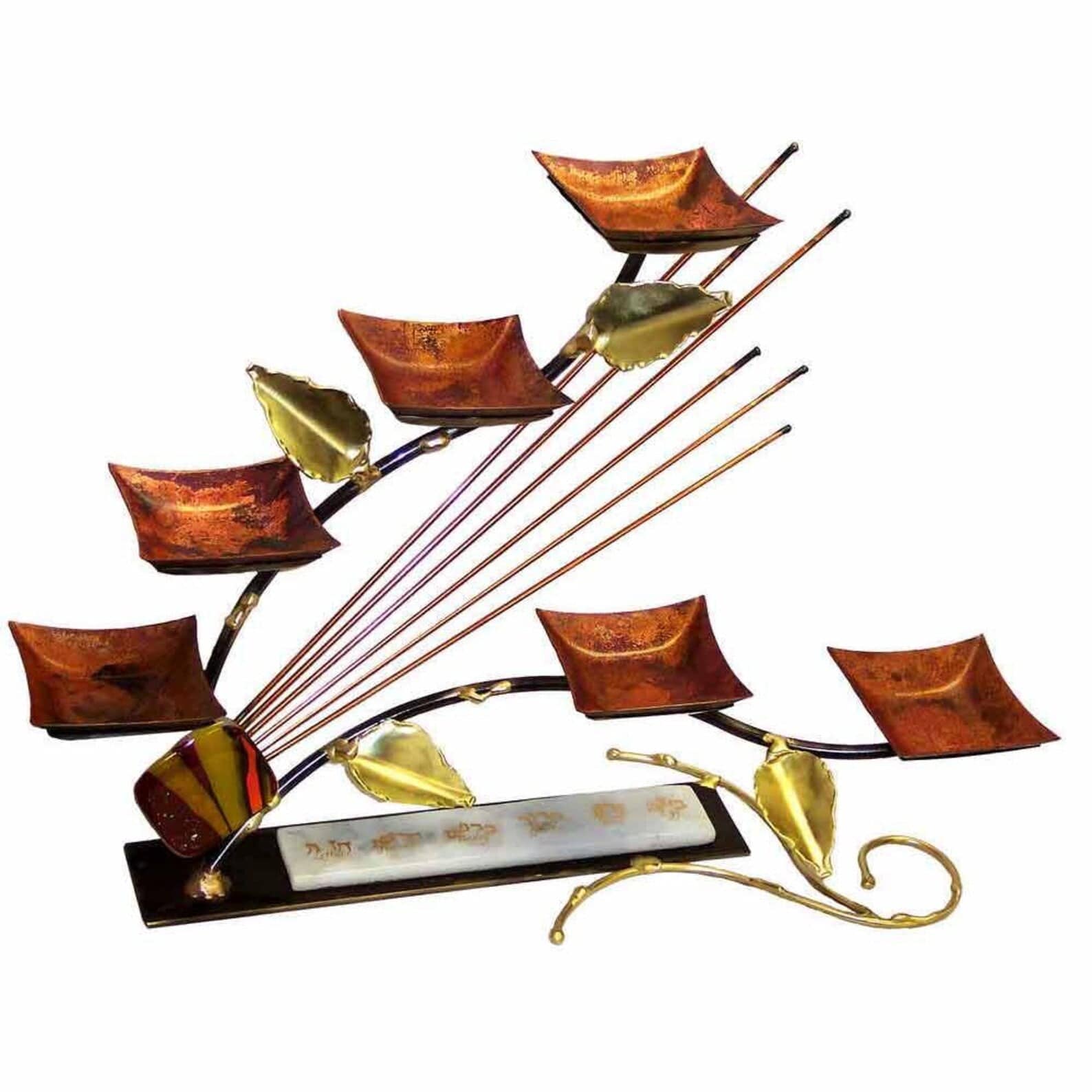 Burning Bush Seder Plate by Gary Rosenthal、mySite、topwebapps