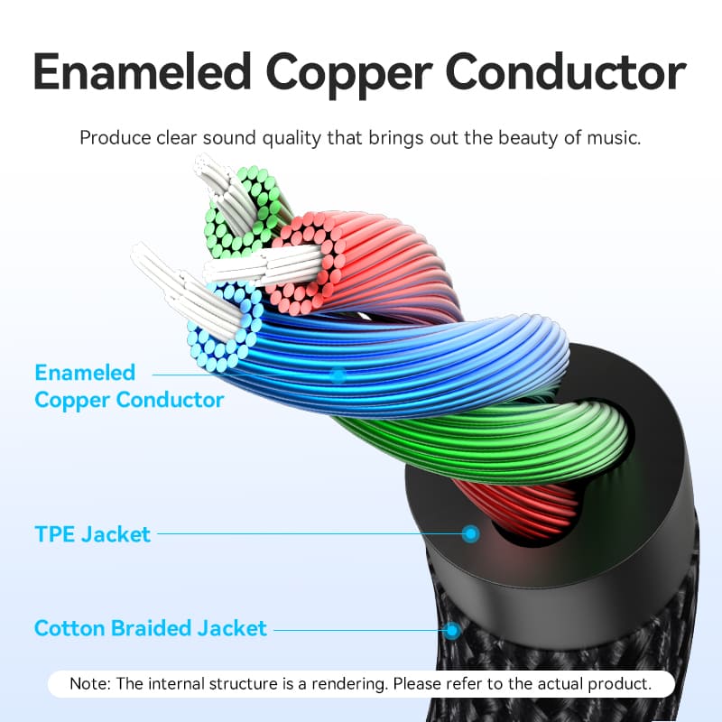 Vention Cotton Braided Lightning Male to 3.5MM Male Cable Aluminum Alloy Type、mySite、fannypackpong