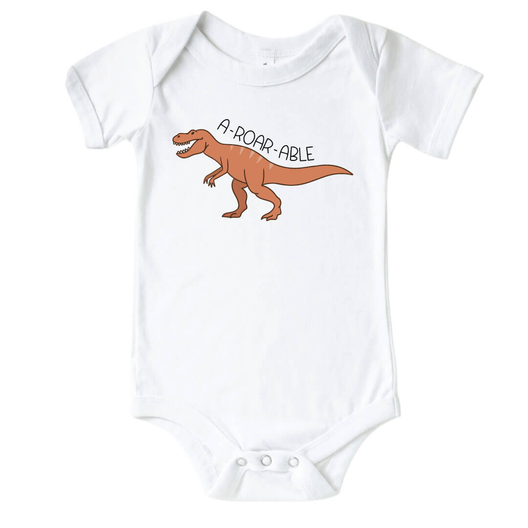  A-Roar-Able Graphic Bodysuit | White、mySite、layawaytickets