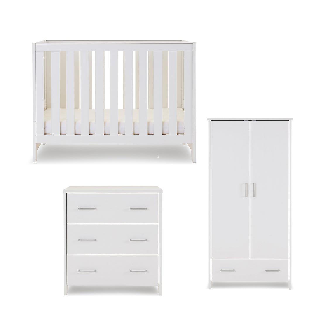  Obaby Nika Mini 3 Piece Room Set - White Wash、mySite、merchandisen