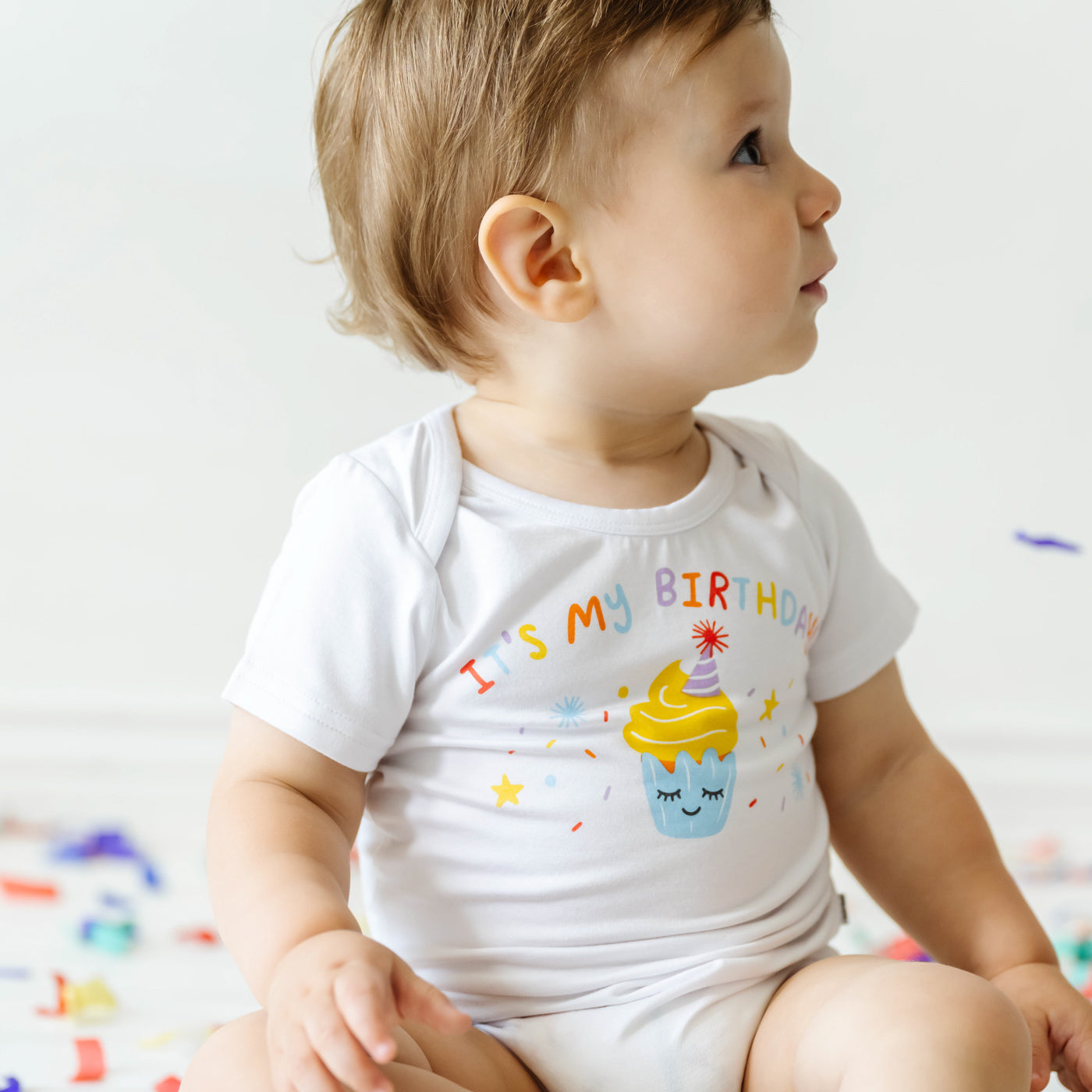  It's My Birthday! Short Sleeve Graphic Bodysuit、mySite、layawaytickets