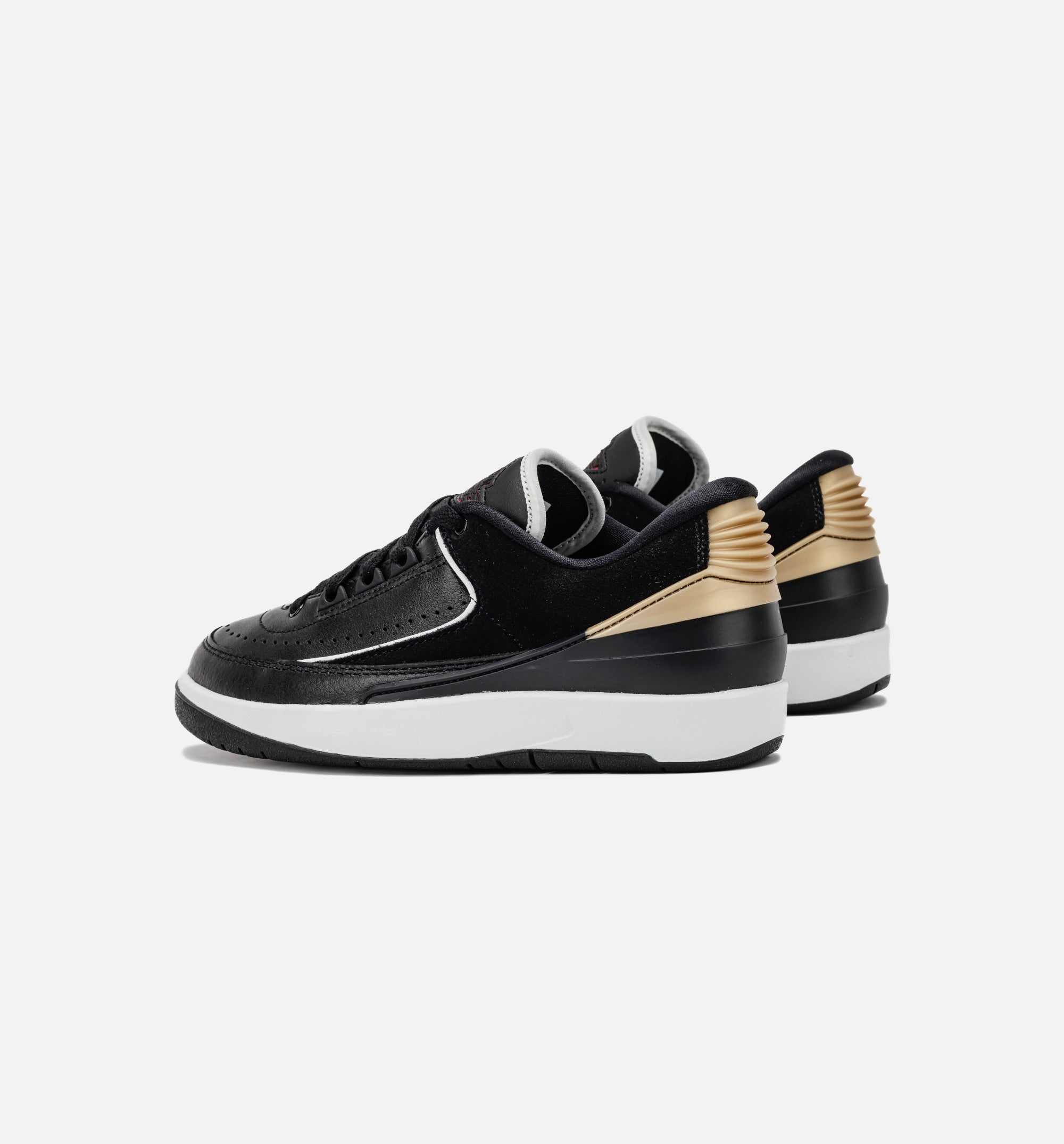 Air Jordan 2 Retro Low Black Varsity Red Womens Lifestyle Shoe - Black/Varsity Red/Metallic Gold/Off White、mySite、dreamappss