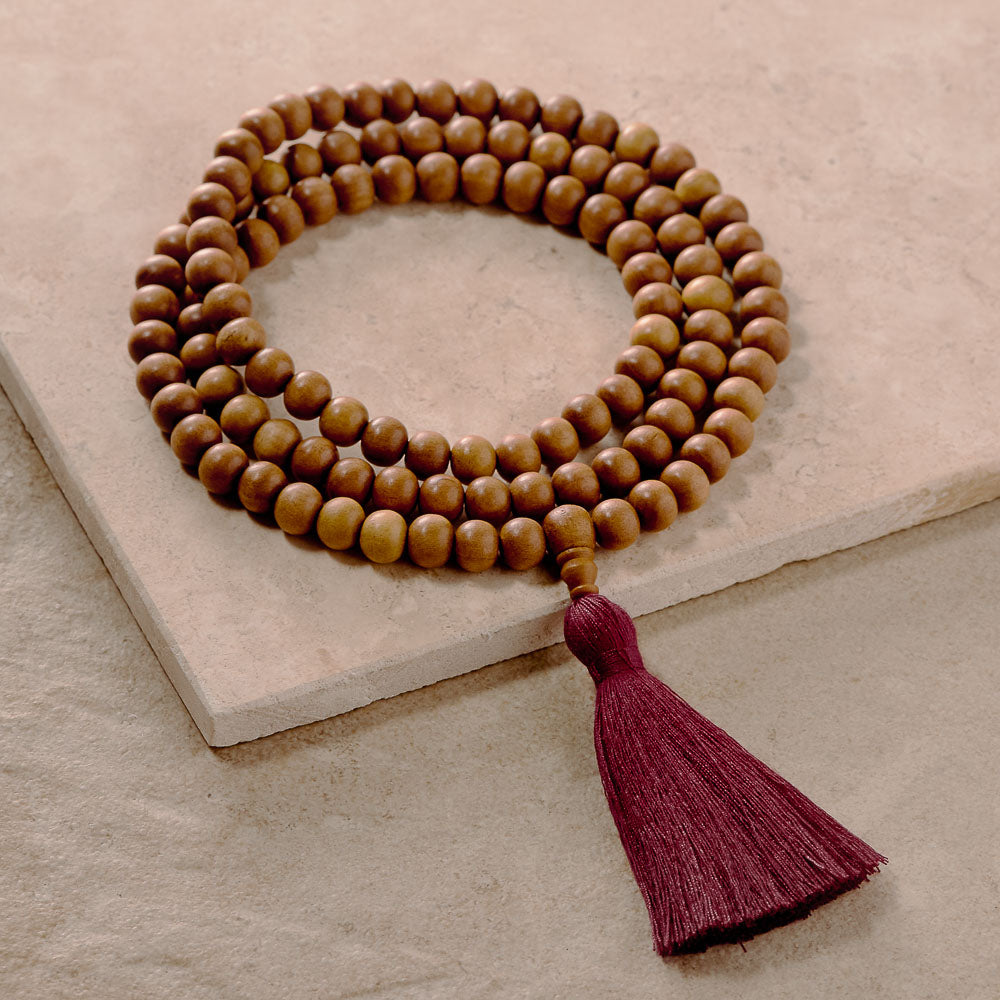 Sandalwood Mala, 108 beads、mySite、topwebapps