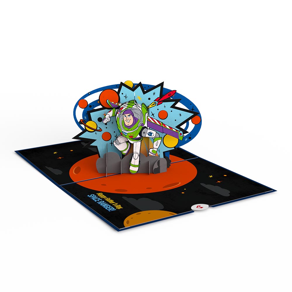 Disney's Toy Story Buzz Lightyear Father's Day Pop-Up Card、mySite、solidvoid