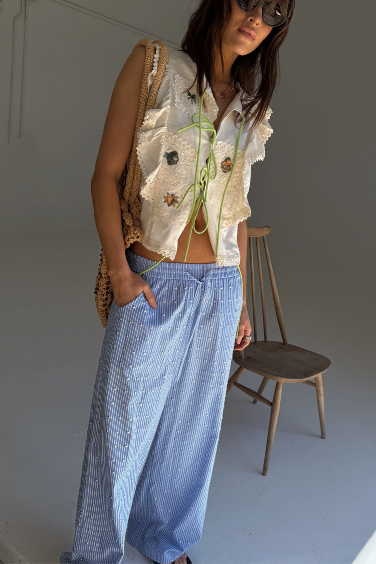 Cream Isla Tia Top、mySite、solidvoid