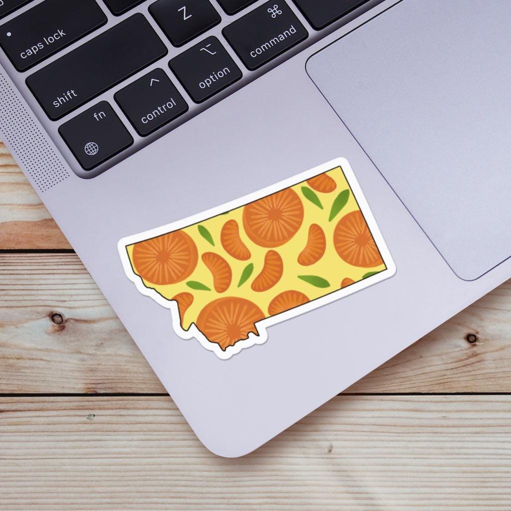  Montana Orange & Yellow Fruit Sticker、mySite、ghnorth