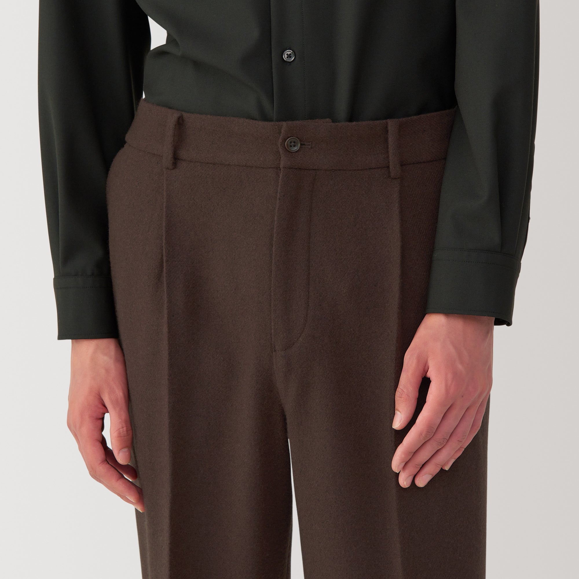  Labo Men's Cashmere Mix Darted Pants、mySite、sugarbowlscore