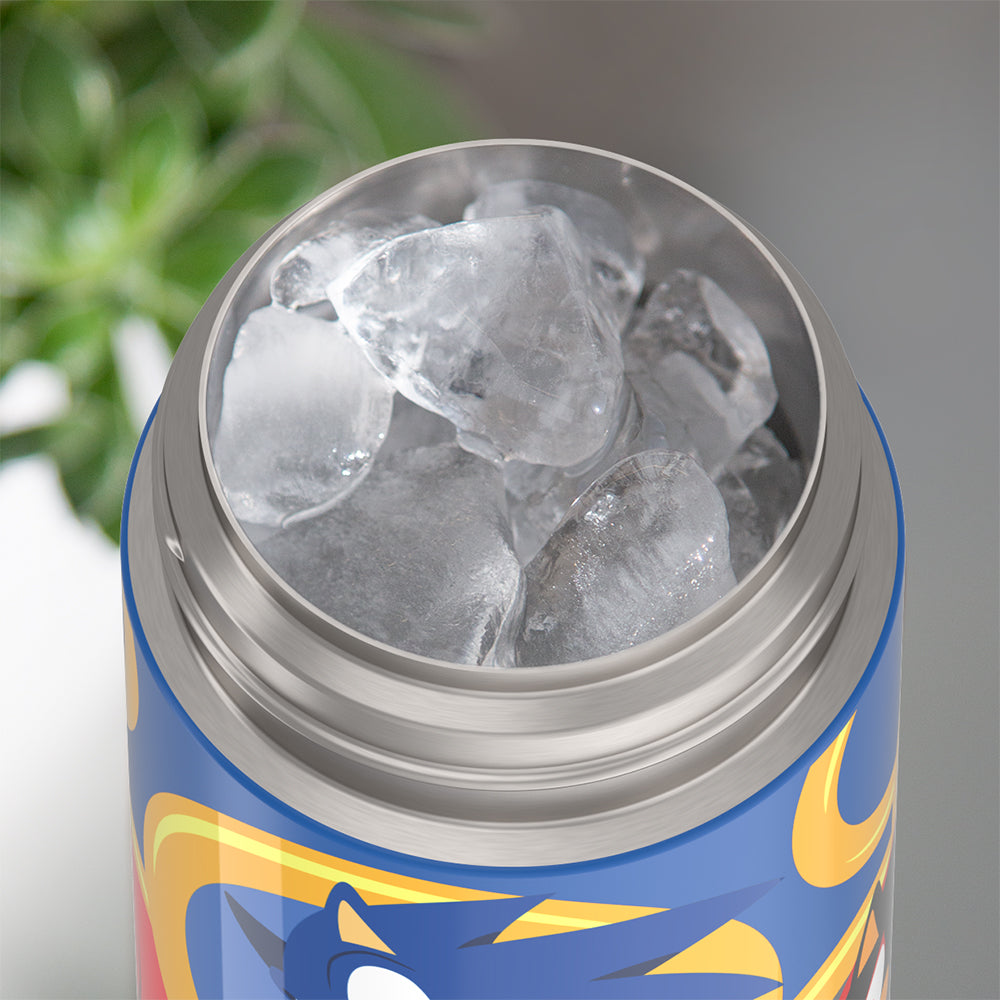 12oz FUNTAINER® WATER BOTTLE SONIC THE HEDGEHOG™、mySite、noshort