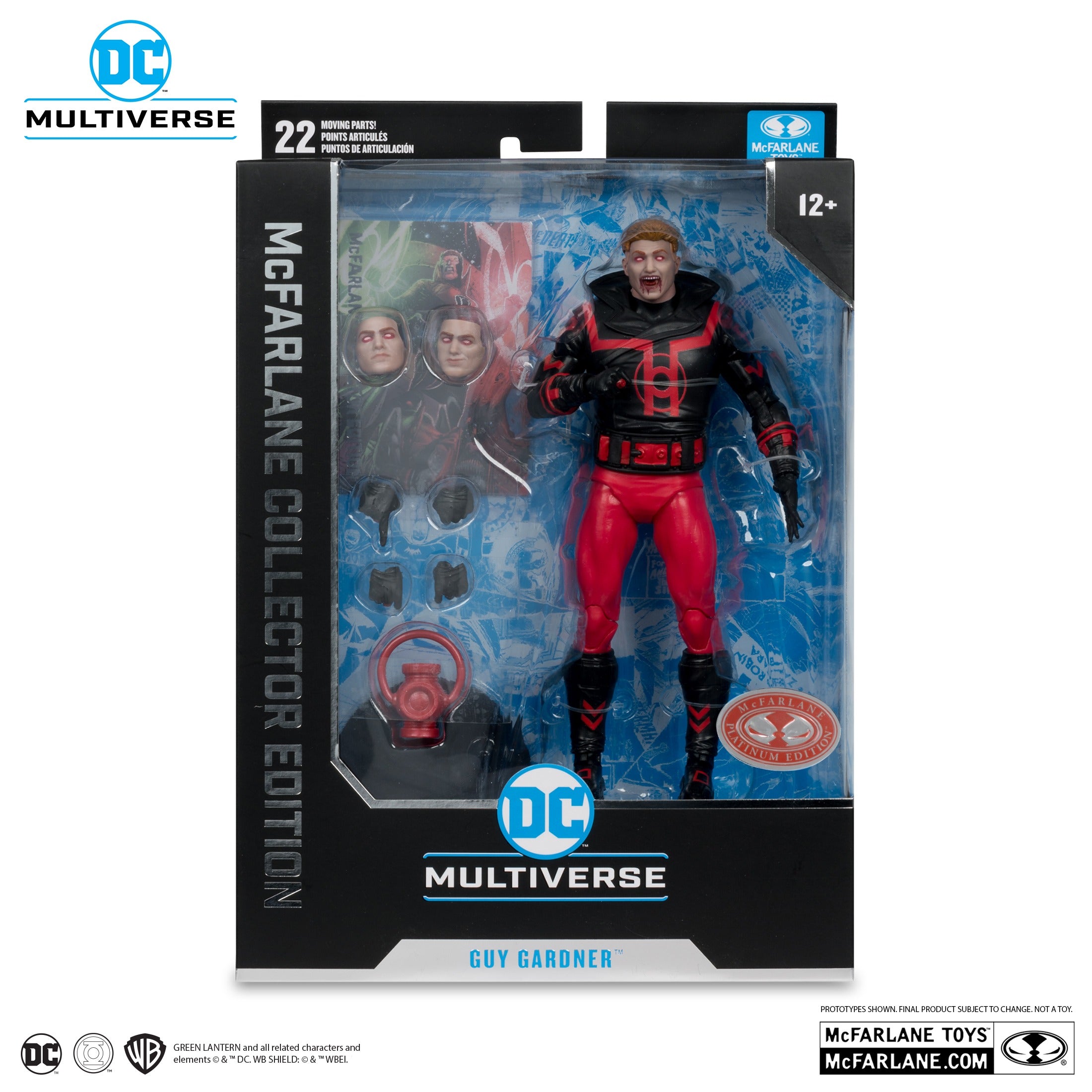DC Multiverse Red Platinum Label Collector Edition #37 Green Lantern Guy Gardner (Warrior Chase)、mySite、hgirdovlk