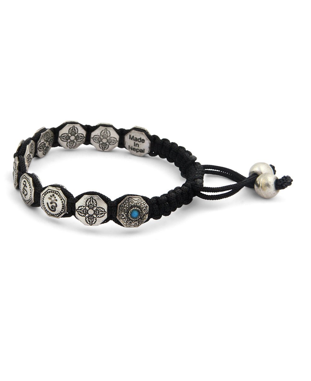 Buddhist Bracelet, Om Mani Padme Hum Tibetan Mantra、mySite、topwebapps