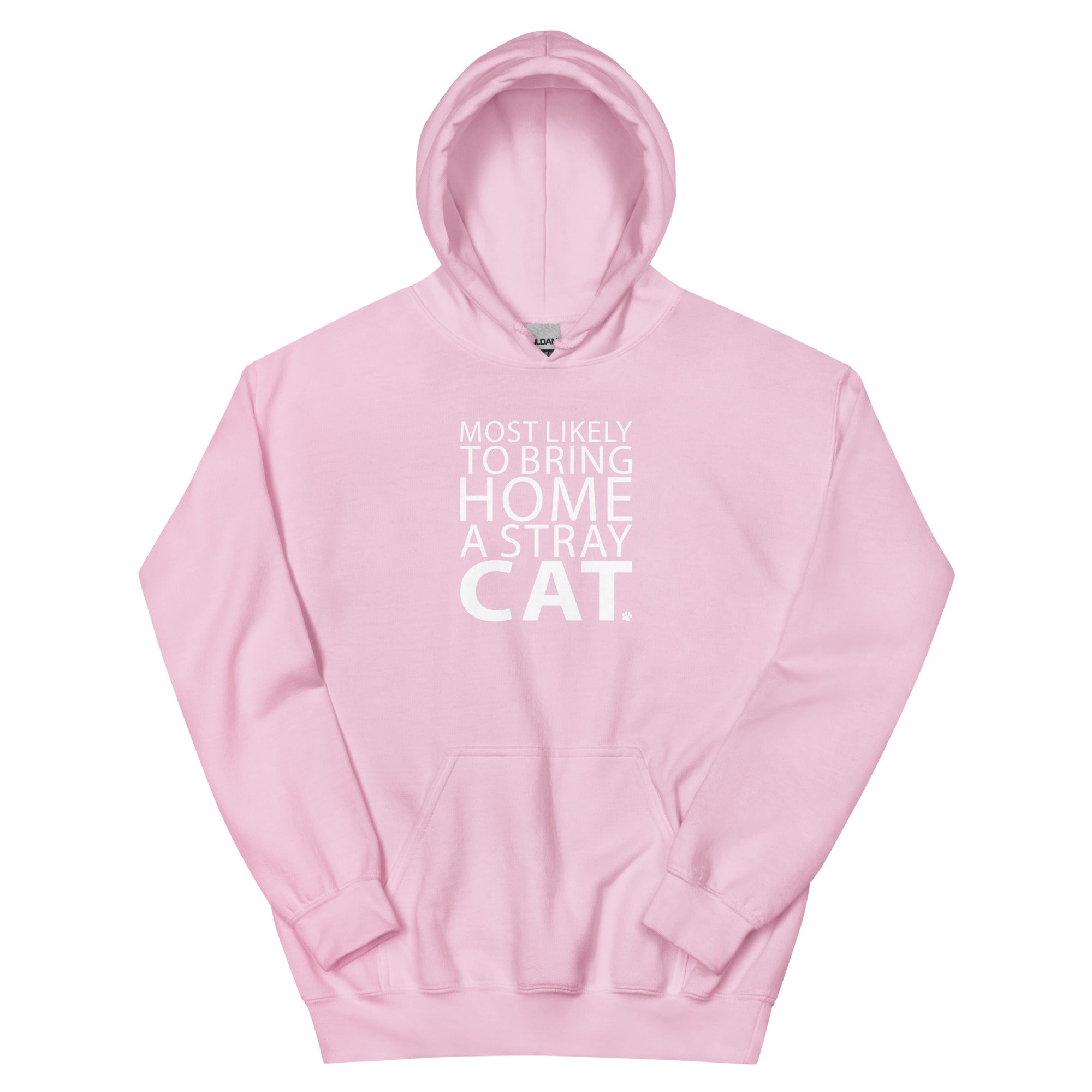 Most Likely To Bring Home A Stray Cat Hoodie、mySite、camillekostekn