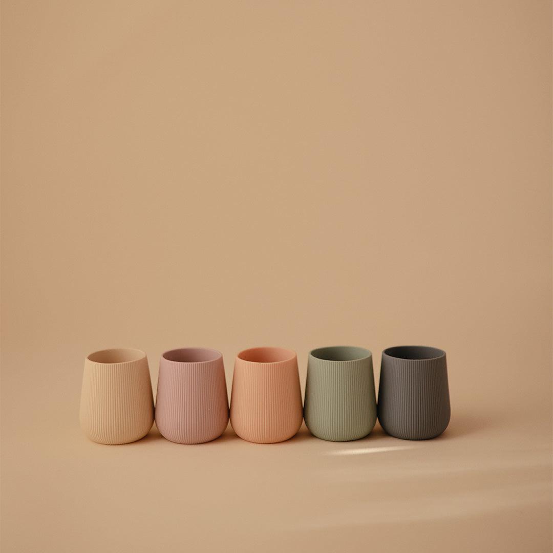  Mushie Silicone Starter Cup - Blush、mySite、merchandisen