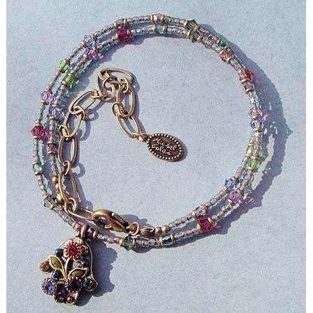 Michal Golan Springtime Hamsa Necklace、mySite、topwebapps