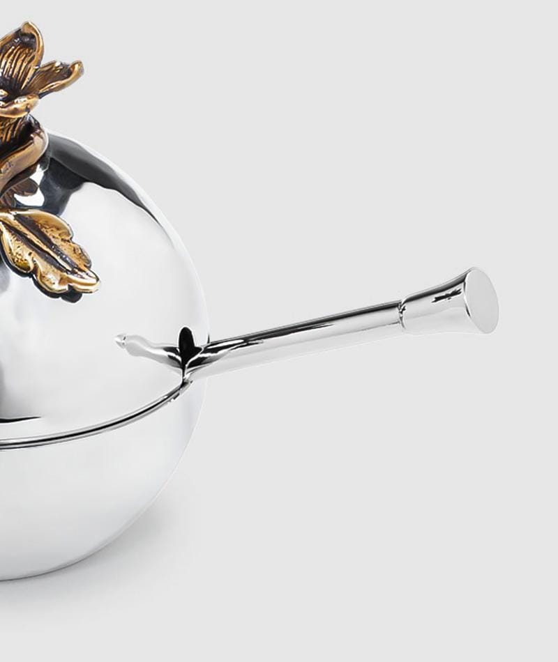 Aviva Pomegranate Covered Bowl with Spoon by Mary Jurek、mySite、topwebapps