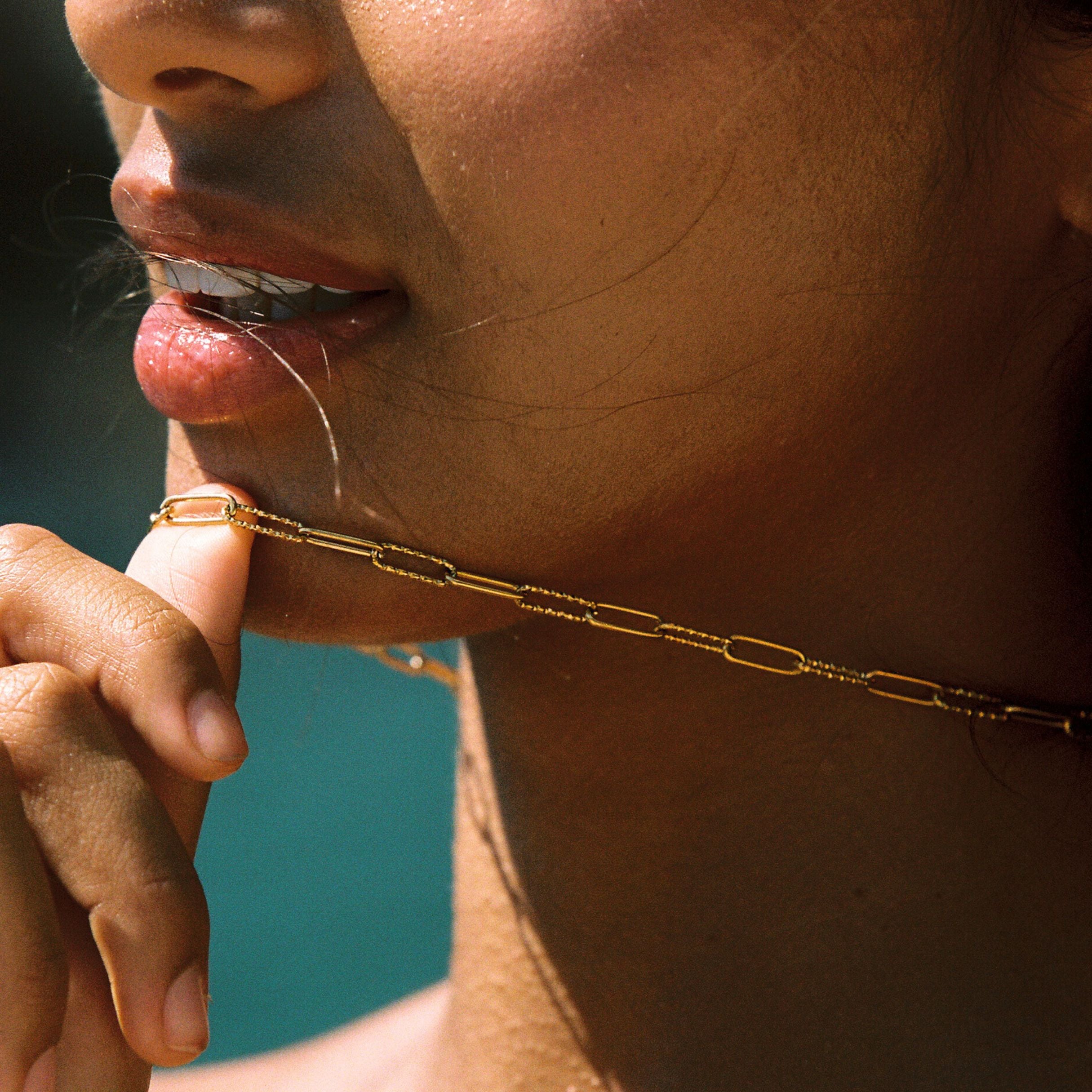 Paperclip Toggle Necklace、mySite、hinf8tx79