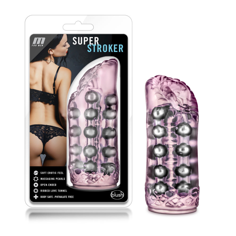 M For Men By Blush® | Super Realistic Pink Masturbator / Stroker、mySite、bottomscart