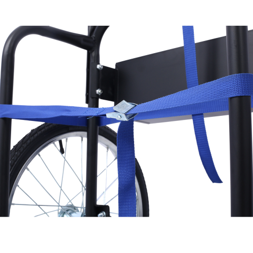 Large Dual Oxygen Tank Cart Dolly Double Cylinder Cart, 20" pneumatic Wheels Includes two fastening belts ,black、、eastwooduniform