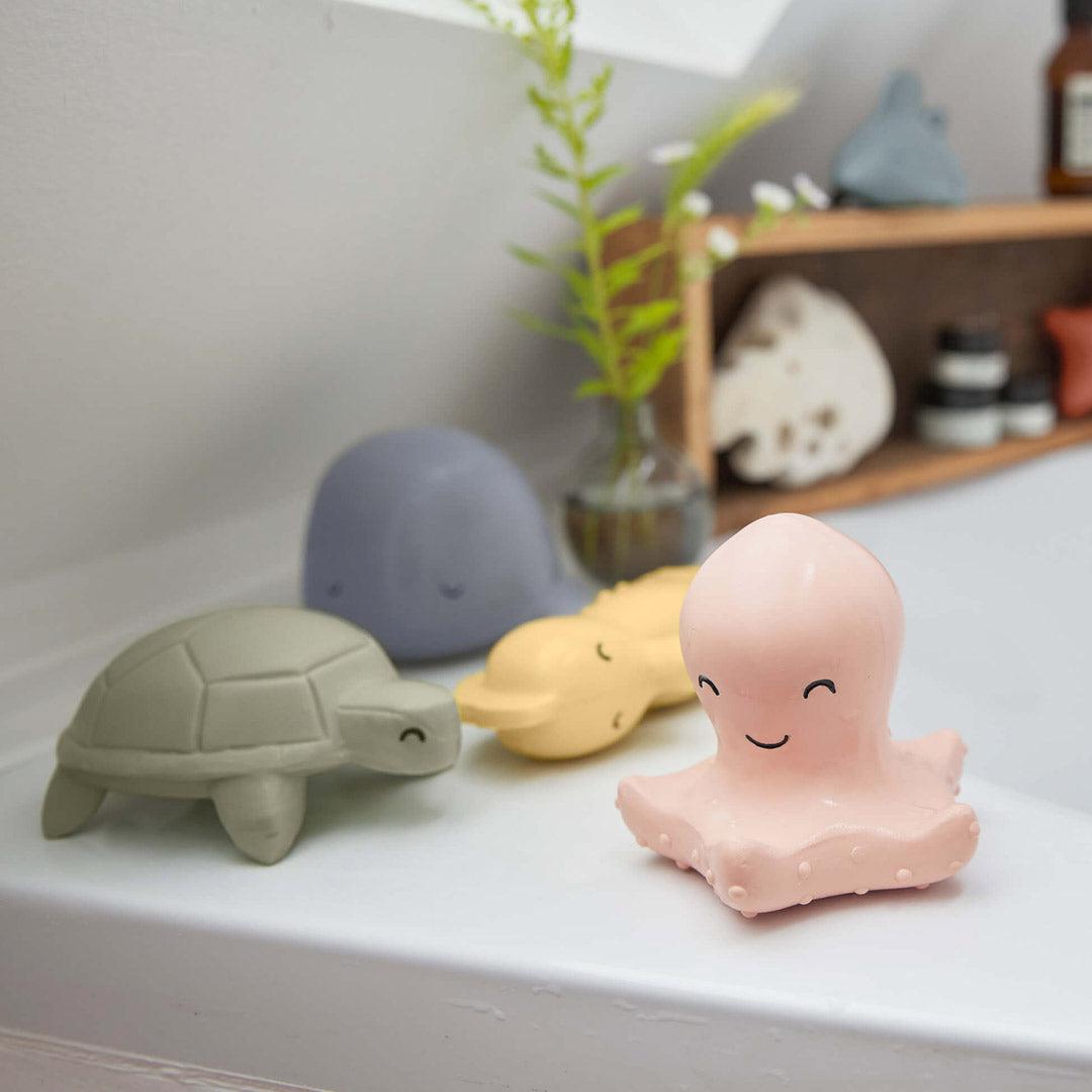  Lassig Bath Toy Natural Rubber - Turtle、mySite、merchandisen