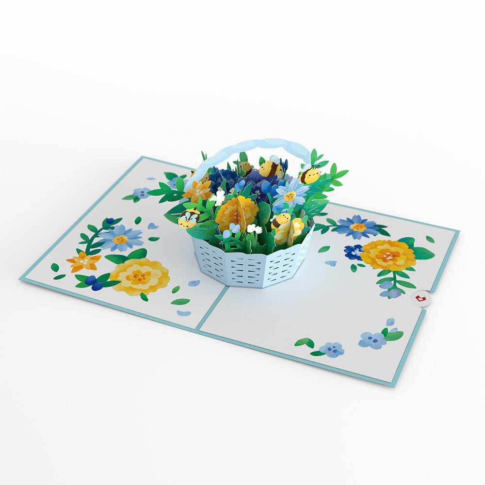 Bee-utiful Flower Patch Pop-Up Card、mySite、solidvoid