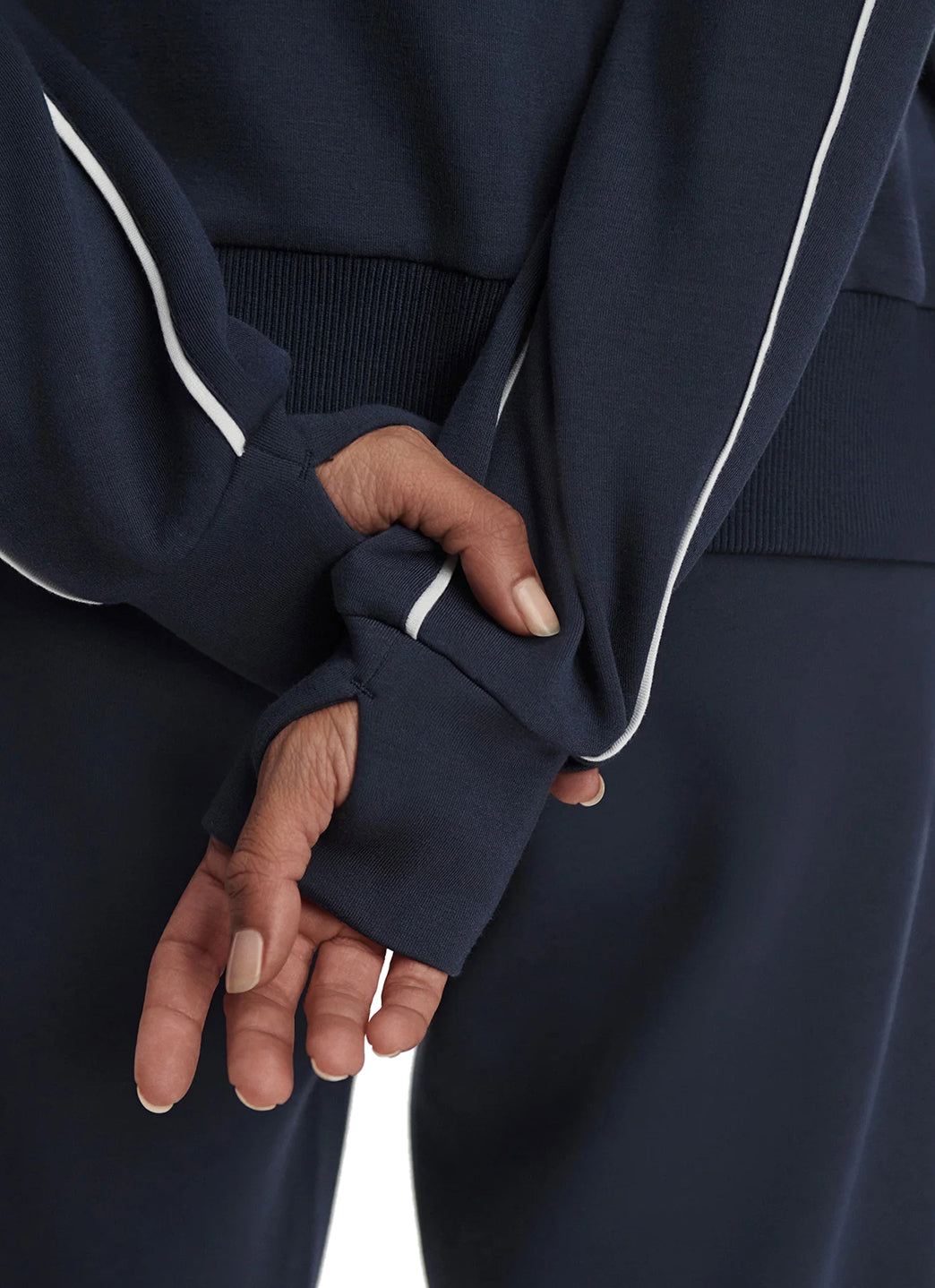 Varley Gia Zip Through Hooded Sweater Jacket、mySite、noshort