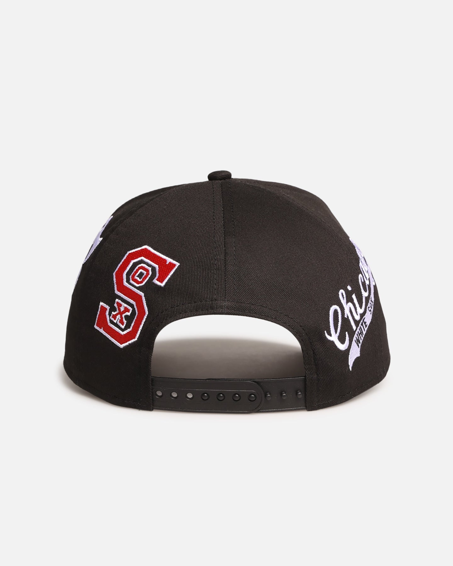 New Era Chicago White Sox 'MLB All Over Logos' 9FORTY A-Frame Snapback Official Team Colour、mySite、zt4zffjzw