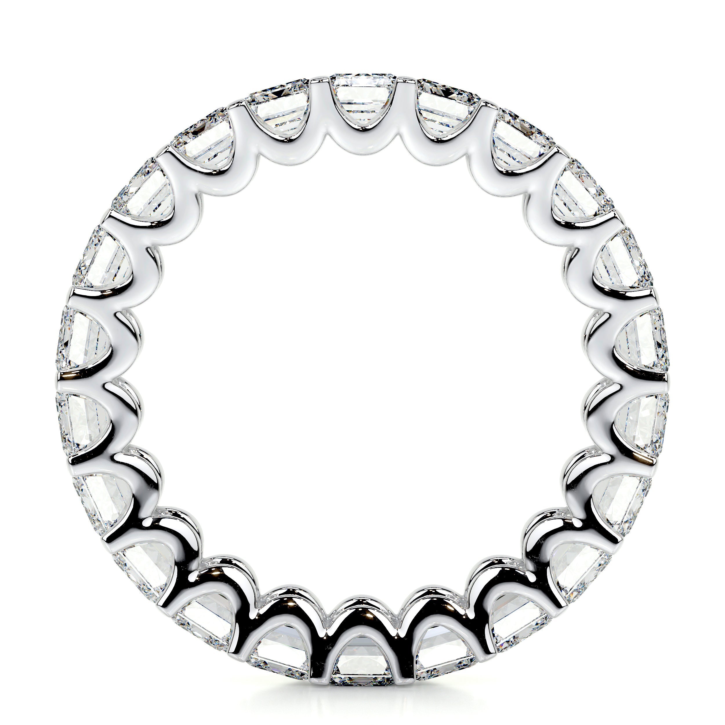 Gina Lab Grown Eternity Wedding Ring -Platinum (RTS)、mySite、hinf8tx79