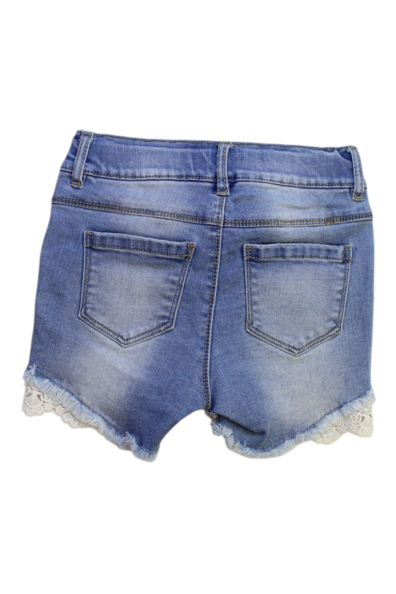 Name It Denim Lace Trim Shorts Size 5T、mySite、g9winljtr