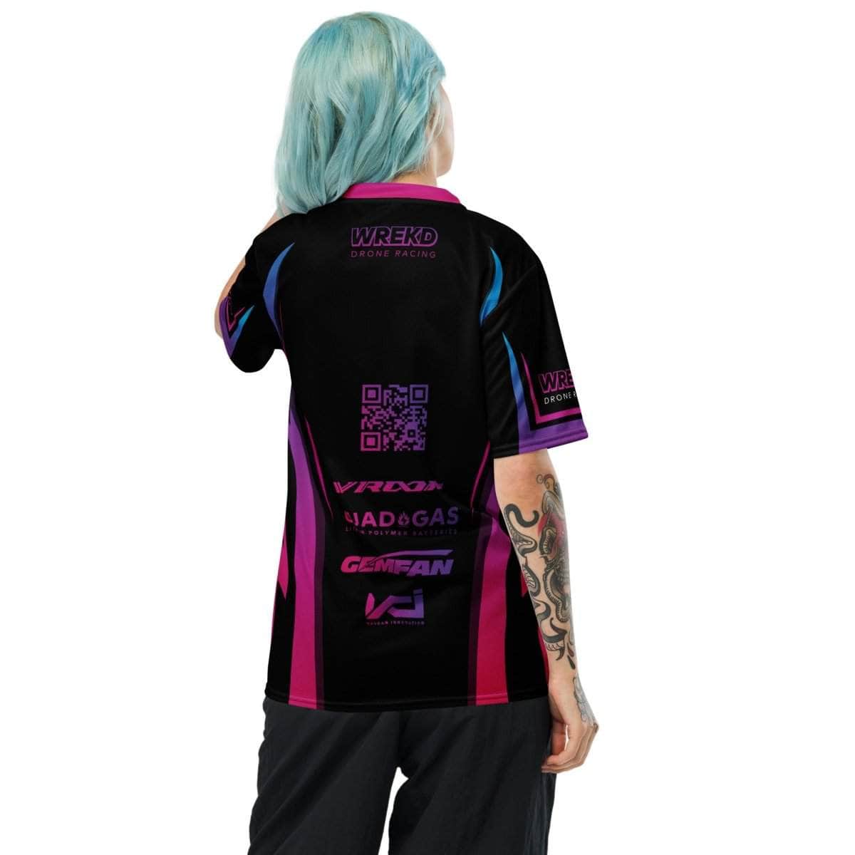  WREKD Drone Racing Community Jersey - Hotness Pink、mySite、merchandisen
