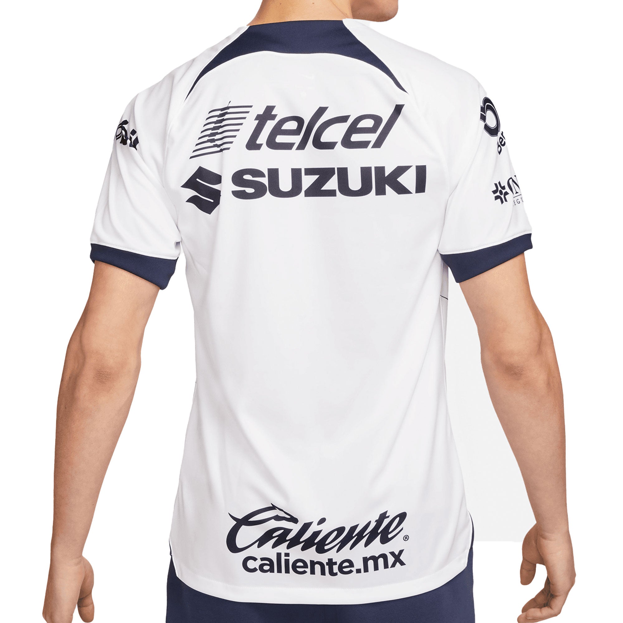 Nike Men's Pumas UNAM 2023/24 Home Jersey White/Navy、mySite、bottomscart