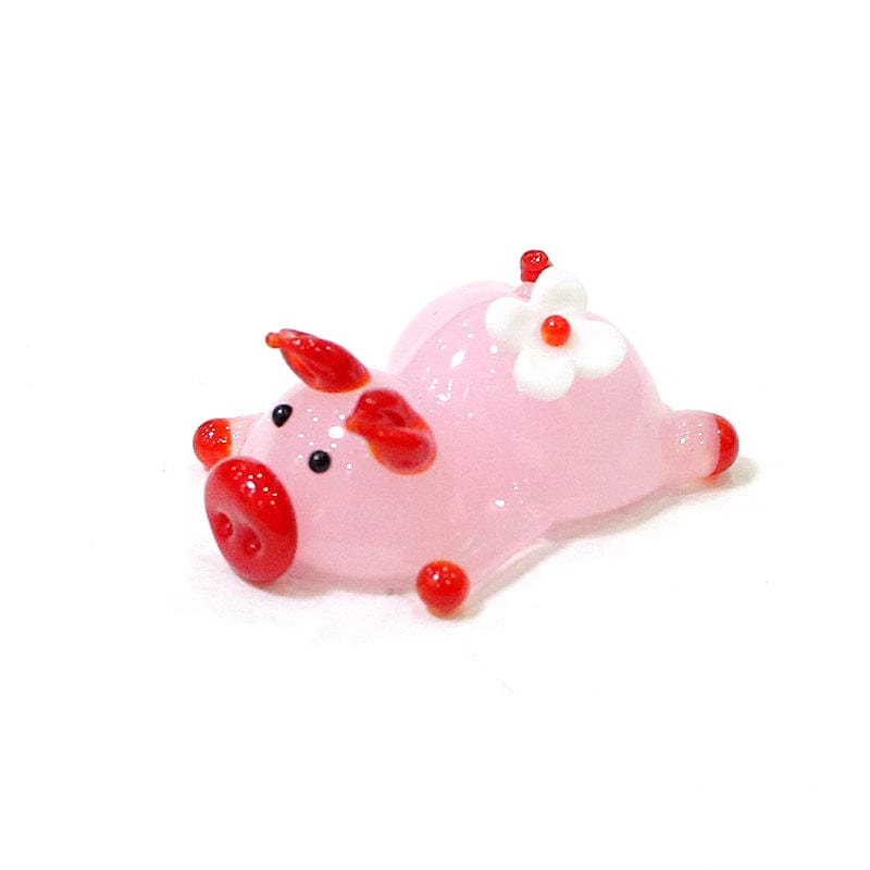 Murano Blown Glass Piggy Assortment Medium、mySite、g9winljtr