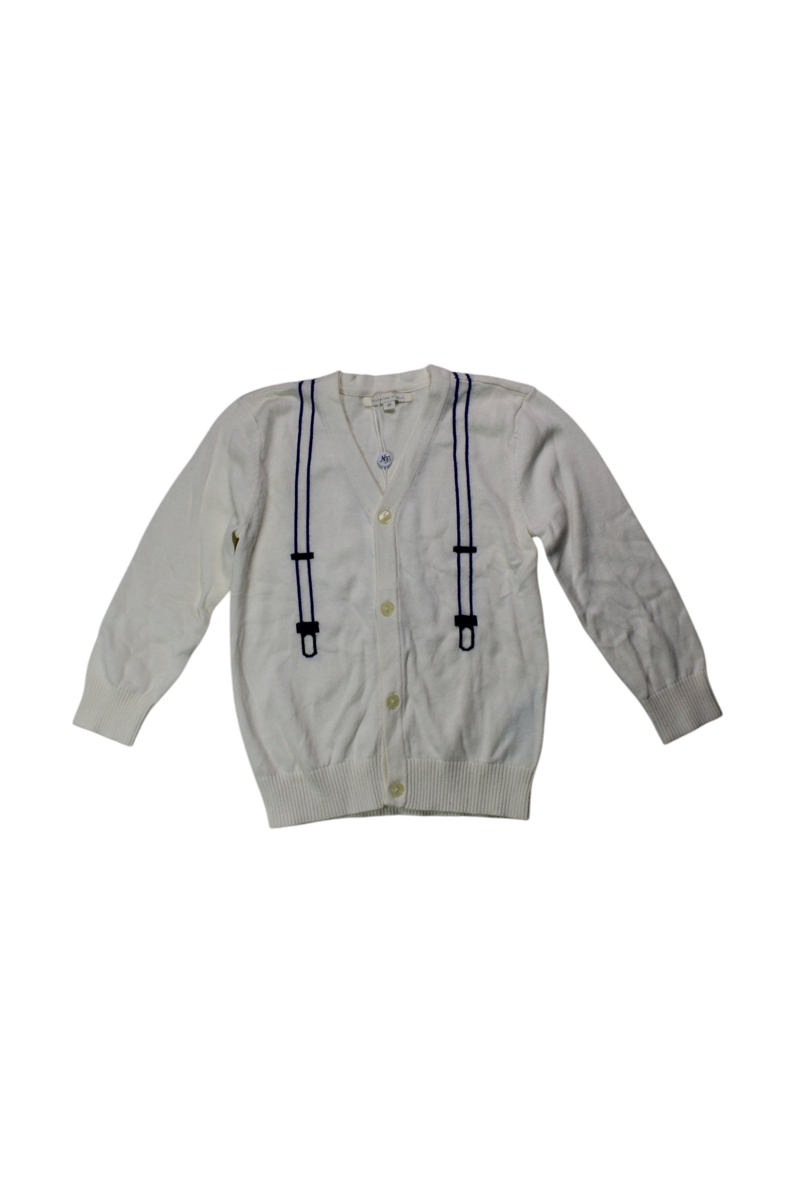Nicholas & Bears Cardigan With Suspenders Detail 3T、mySite、g9winljtr