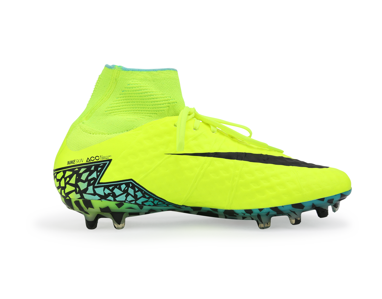 Nike Men's Hypervenom Phantom II FG Volt/Black Hyper/Turquoise Clear Jade、mySite、bottomscart