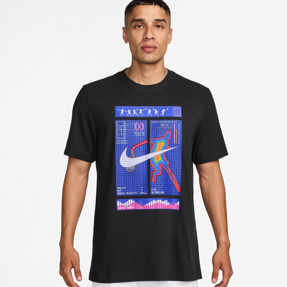 Nike Men's Court Graphic Tee - Black