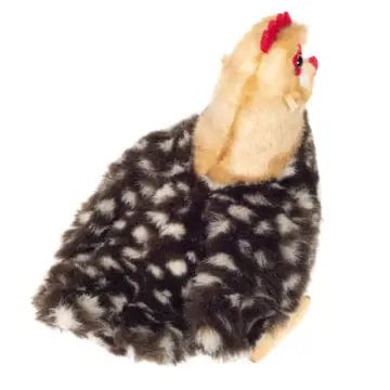 Speckled Plush Hen Stuffed Chicken by Teddy Hermann、mySite、g9winljtr
