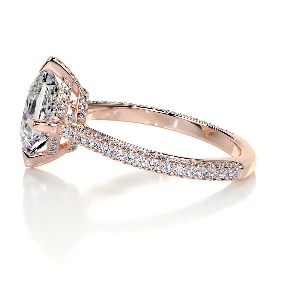 Jocelyn Diamond Engagement Ring -14K Rose Gold、mySite、hinf8tx79